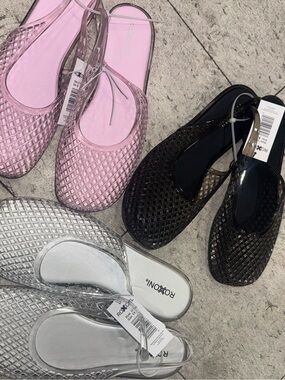 Trending Slingback Jelly Mules .